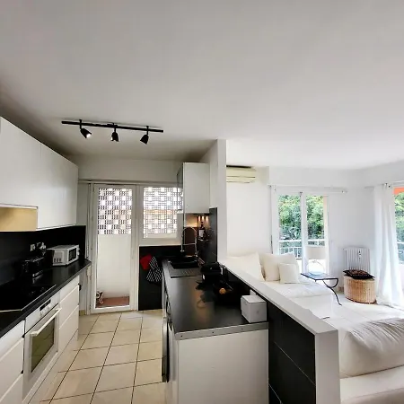 Apartmán Center Of Antibes, Les Amaryllis - 3 Rooms, 5 Minutes From The Beaches *