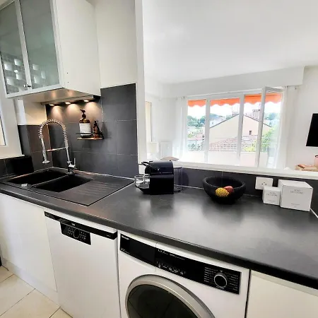 Apartmán Center Of Antibes, Les Amaryllis - 3 Rooms, 5 Minutes From The Beaches Antibes